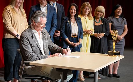 Officials react to Newsom signing new film credits bill