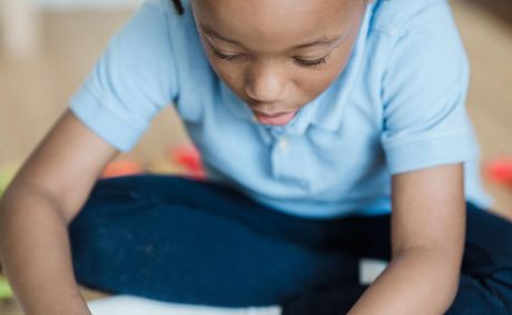 Building motor skills can begin with simple activities around the home