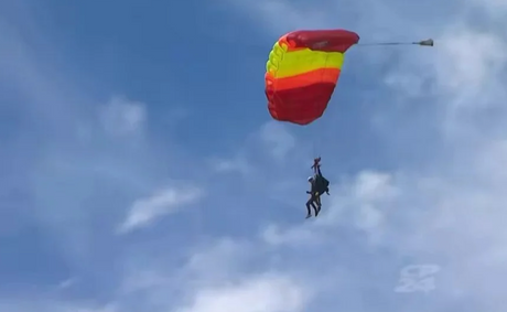 Prince Harry’s first call after his Ontario skydive, revealed