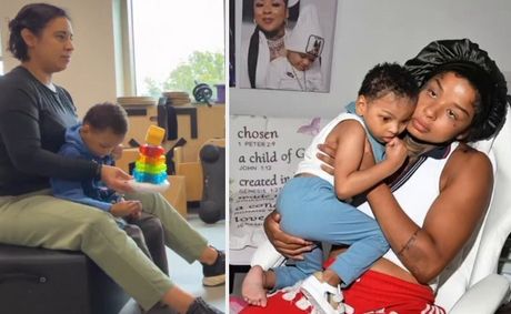 Chrisean Rock’s Son Jr. Appears to Have a Brief Seizure During Therapy Session, Therapist Looks Concerned (Video)