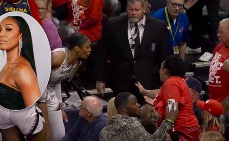 A’ja Wilson Erupts After Heated Courtside Exchange With Fever Fan (Video)