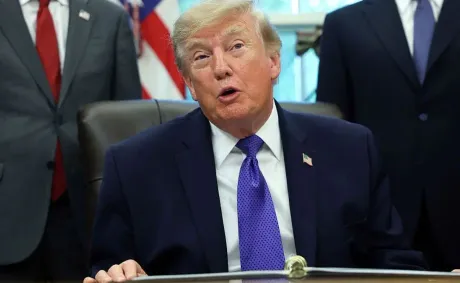 ‘It Has Gotten Worse’: Trump Sounds Exhausted, Stumbles Through Oval Office Event as Even the Binder on His Desk Couldn’t Save Him