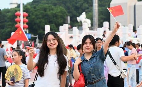 National Day Celebrated Across China