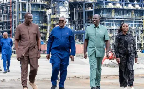 Aliko Dangote Breaks Ground on $16B Kenya Oil Refinery