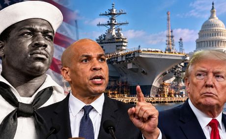 Booker Moves to Block Trump from Replacing Doris Miller on Historic Carrier