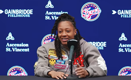 Indiana Fever’s Kelsey Mitchell: ‘To compete for fans that may not like you is hard’