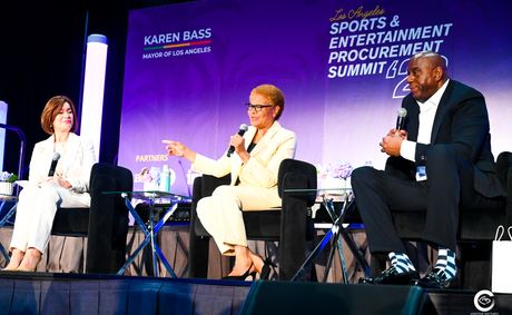Magic Johnson and Mayor Bass Equip Small Businesses Ahead of Super Bowl 2027 and LA28
