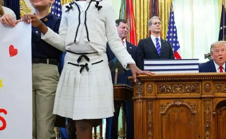 ‘That Kid Ran’: Trump’s Oval Office Ceremony Goes Into Chaos After His Bizarre Compliment Made the Room Tense Up and One Child Makes a Break for It