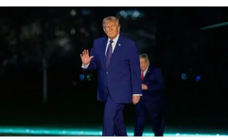 ‘They Look the Same Size!’: Trump’s Weird Walk with Ted Cruz Has Viewers Zooming In on His Pants — Then Cruz Gets Roasted Too