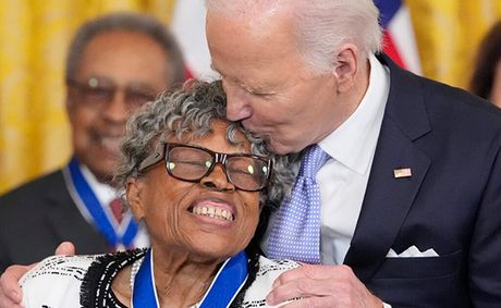 ‘Grandmother of Juneteenth’ celebrates 100th birthday at historic museum opening