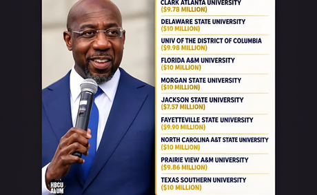 Senator Warnock delivers $97M to HBCU STEM programs
