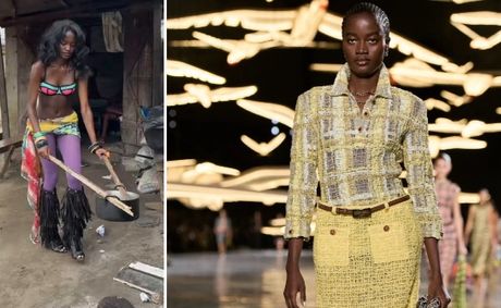 Wow! Nigerian Woman Goes Viral Modeling on the Streets, Then Chanel Calls Her for Paris Fashion Week