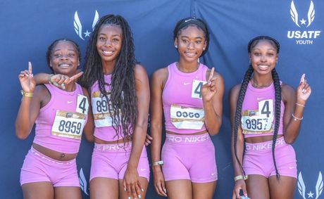 Black Lightning TC Strikes USATF Junior Olympics