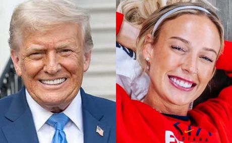 President Trump on Indiana Fever Guard Sophie Cunningham: “I Don’t Even Know If She Can Play,” but “There’s Something About Her That’s Really Great”