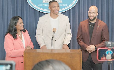 City Council honors retired NBA star Russell Westbrook