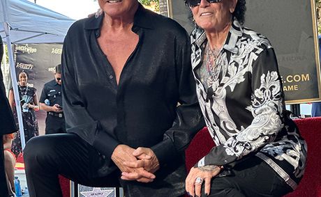Pop group Air Supply receives star on Walk of Fame