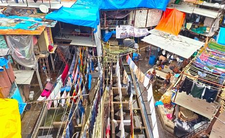 Inside the World’s Largest Open-Air Laundry in Mumbai