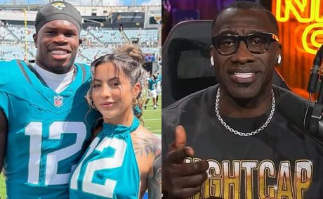 Leanna Hunter Tags Shannon Sharpe After Travis Hunter’s Touchdown and Interception at Wembley: “When You Speak About My Husband Make Sure Your Put ‘TWO WAY’ Player in Front”