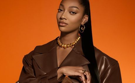 Angel Reese 1 hits shelves dipped in orange and chocolate