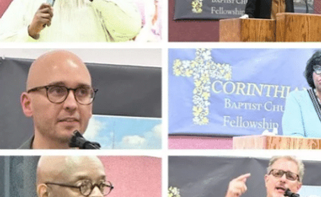Sorority hosts candidate conversation at Corinthian Baptist Church in Des Moines