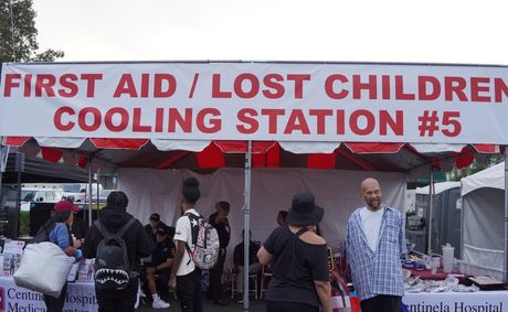Medical Booths Inform at Taste of Soul