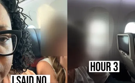 White Woman Sobs for 3 Hours After Black Passenger Refuses to Give Up Her Seat on 10-Hour Flight