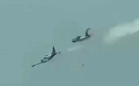 Tragic mid-air crash kills 4 pilots in the Philippines