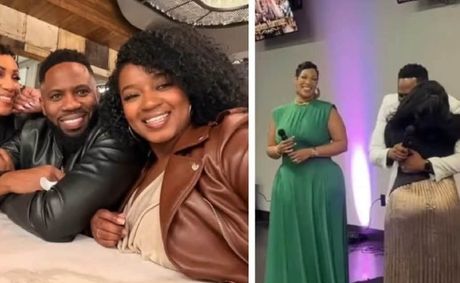 Watch Pastor’s First Wife Introduce His Second Wife During Church Service In Viral Video