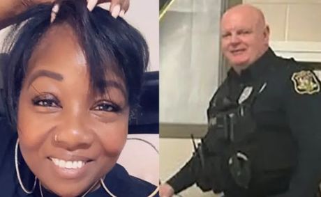 White Cop Accused of Choking Black Mom Has Been Named Officer of the Month