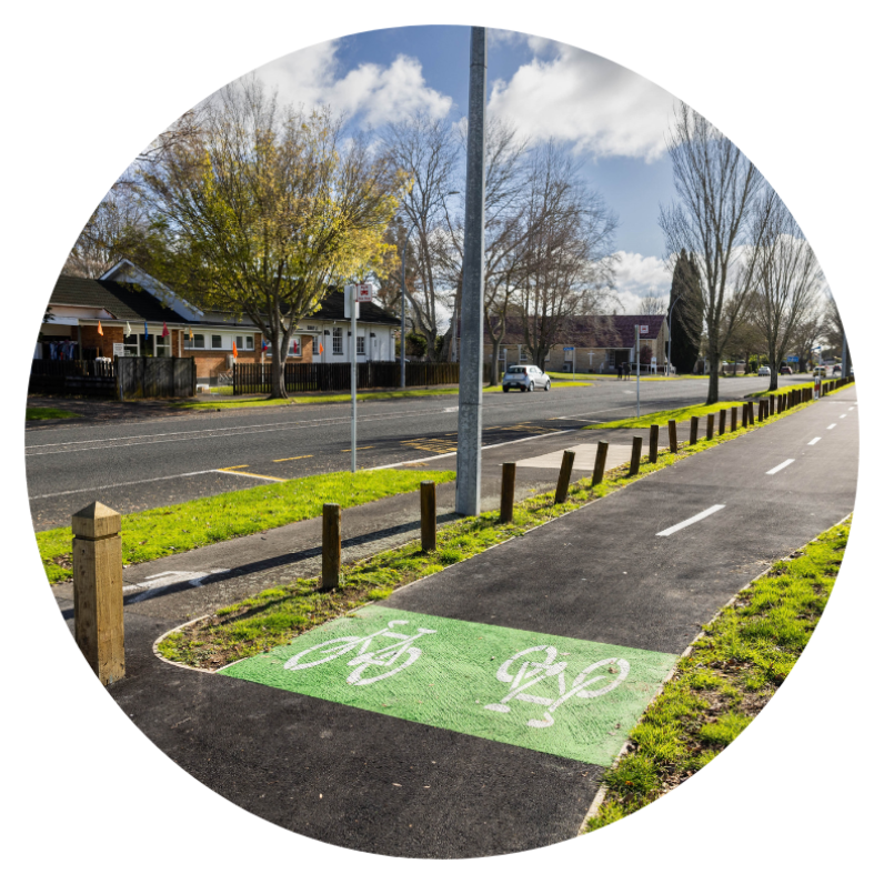 Biking Infrastructure   Heaphy Terrace