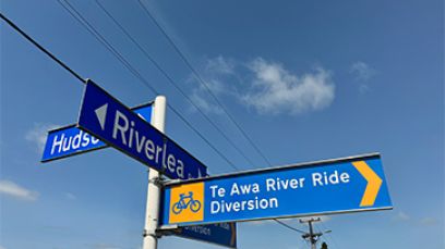 Riverlea Connections sign 363x204