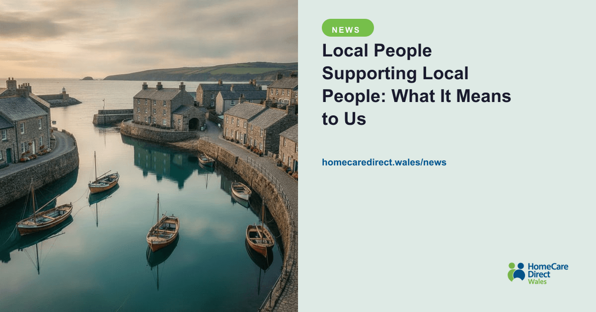 Local People Supporting Local People: What It Means to Us