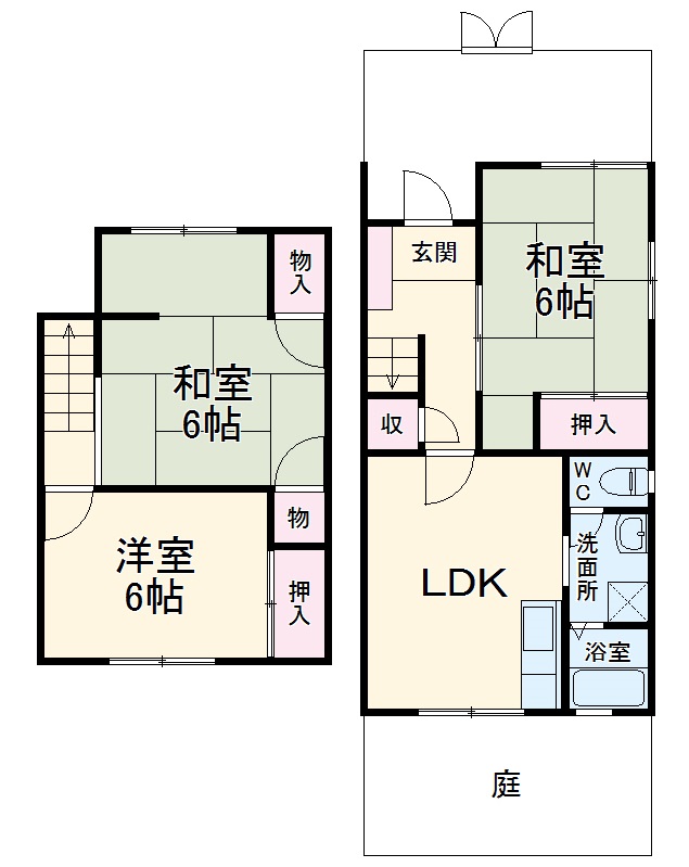 テラスハウスｎ ｉの賃貸物件詳細情報 大阪府箕面市新稲７丁目７ ２０ 桜井駅 テラスハウス 賃貸ならハウスコム