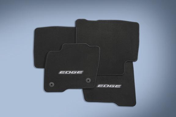 Edge 2015-2024 Black 4pc Carpet Floor Mat Set OEM Parts FT4Z5813300BA