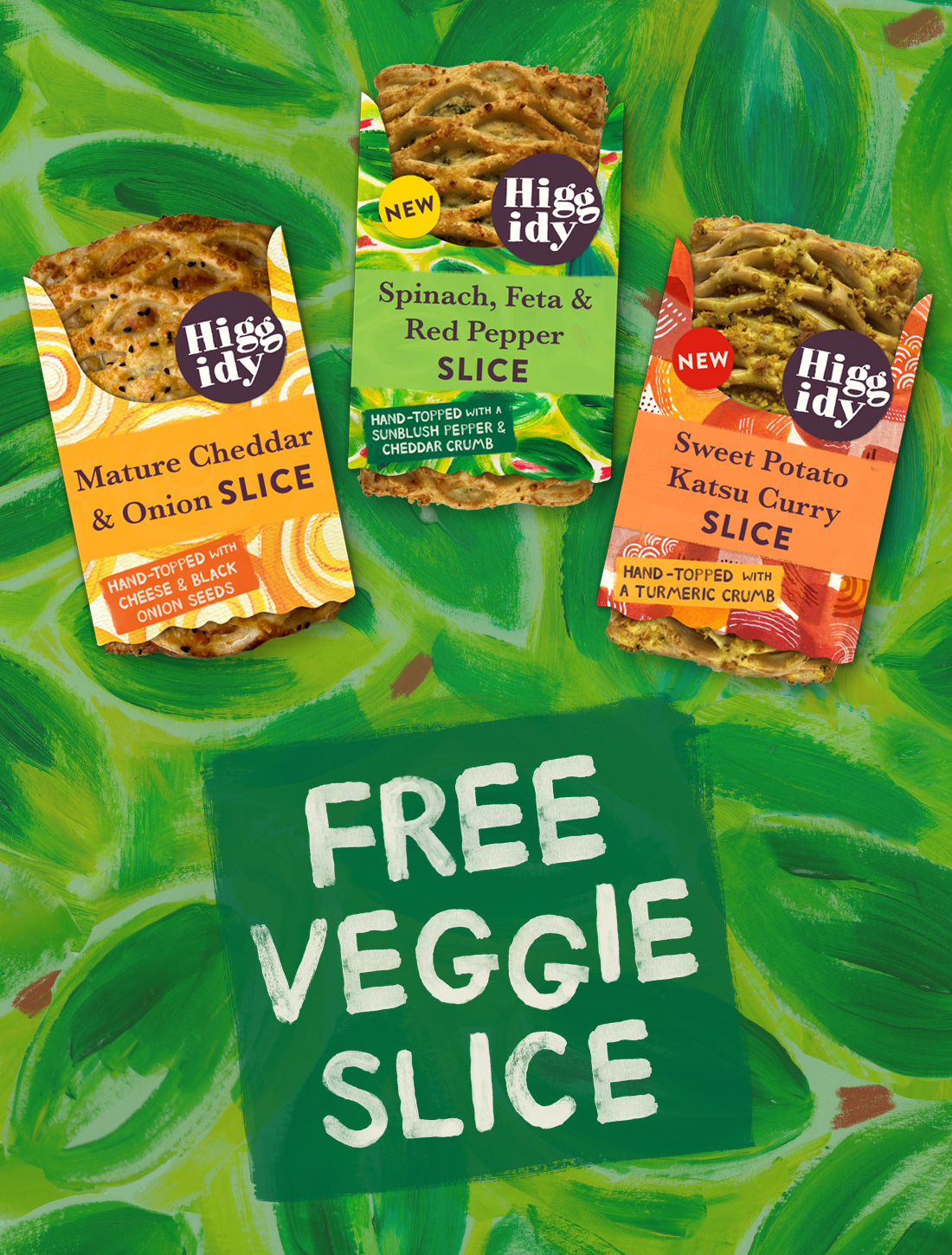 Free Higgidy Vegetable Slice