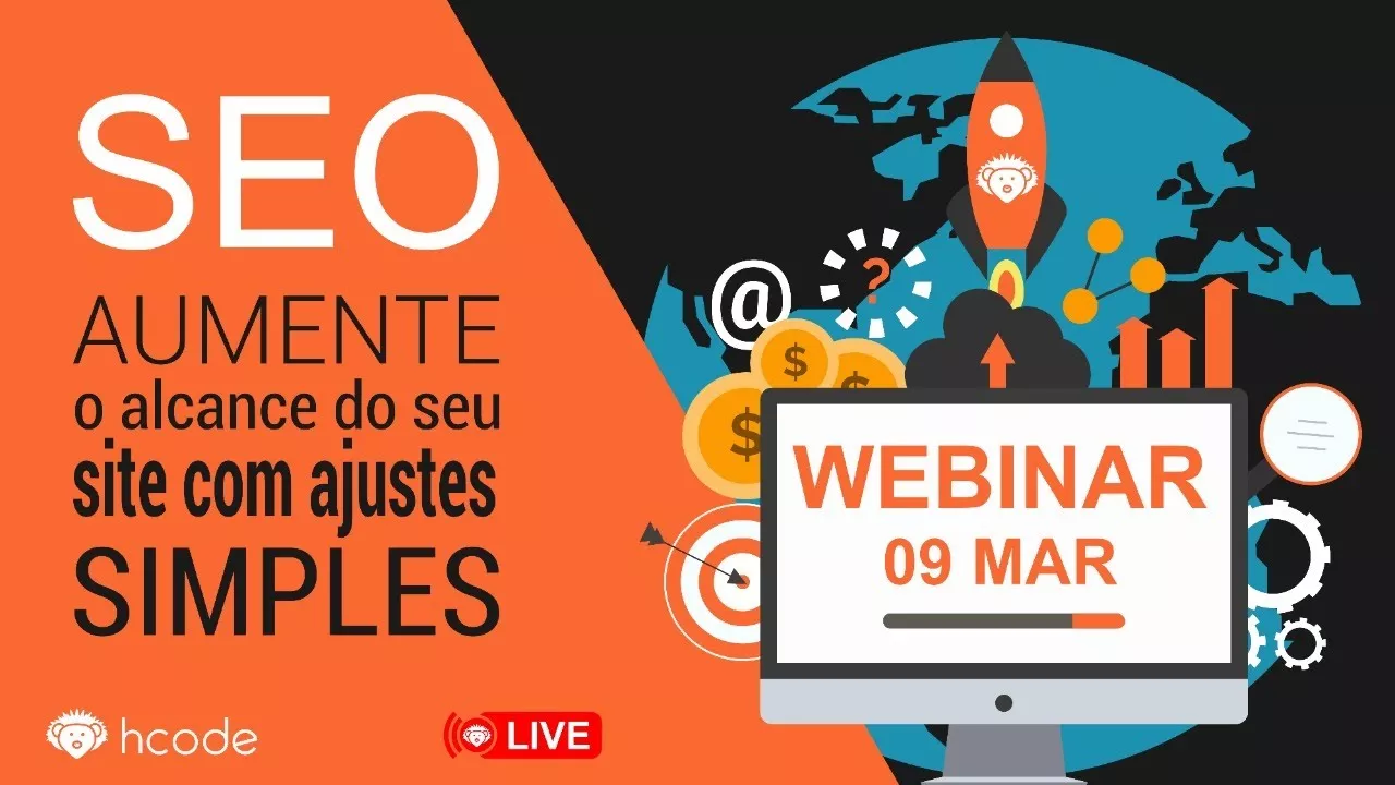 Capa do Webinar de SEO