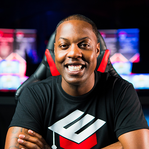 headshot of the course developer