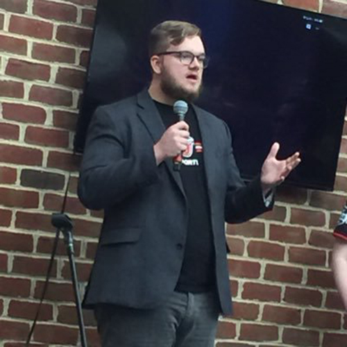 headshot of the course developer