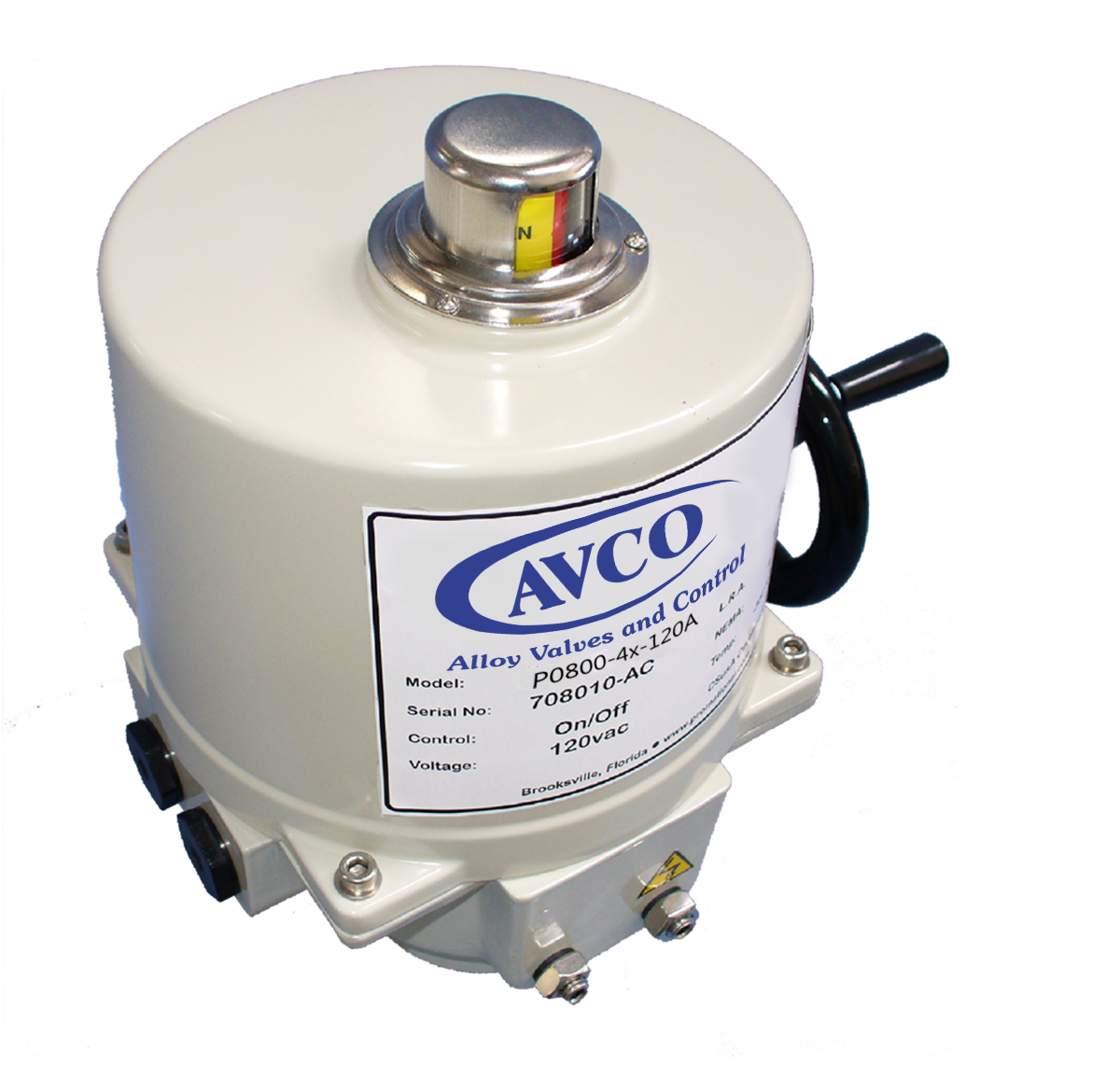 AVCO electric valve actuator