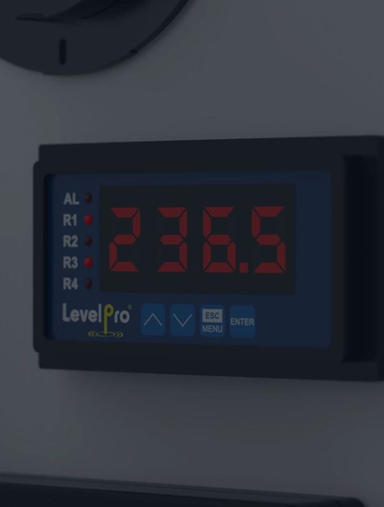 Icon Process Controls level instrument display