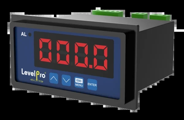 80 GHz radar level controller, the sensor type installed to replace failing ultrasonic sensors