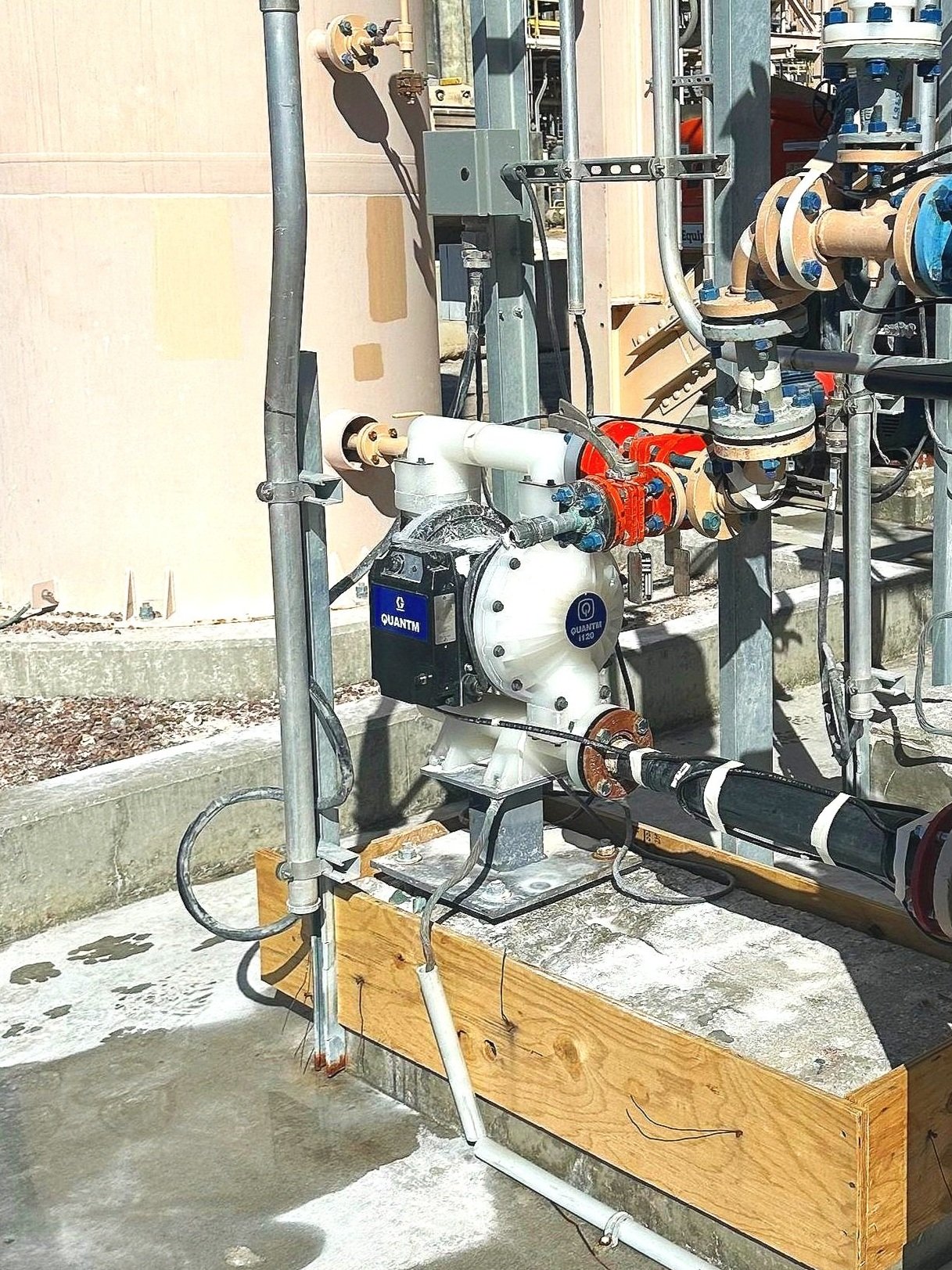 Chemical Transfer & Slurry Transport — QUANTM Electric Pump