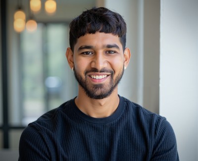 Professional AI headshot example created by HeadshotPro - male business portrait