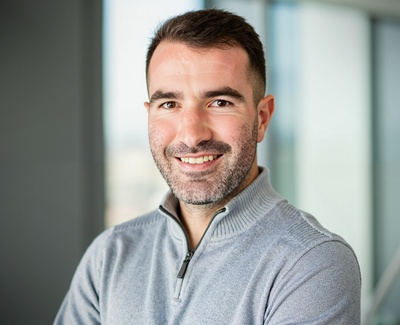 Professional AI headshot example created by HeadshotPro - male business portrait