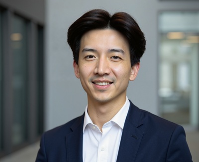 Professional AI headshot example created by HeadshotPro - male business portrait