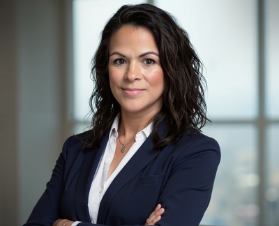 Professional AI headshot example created by HeadshotPro - female business portrait