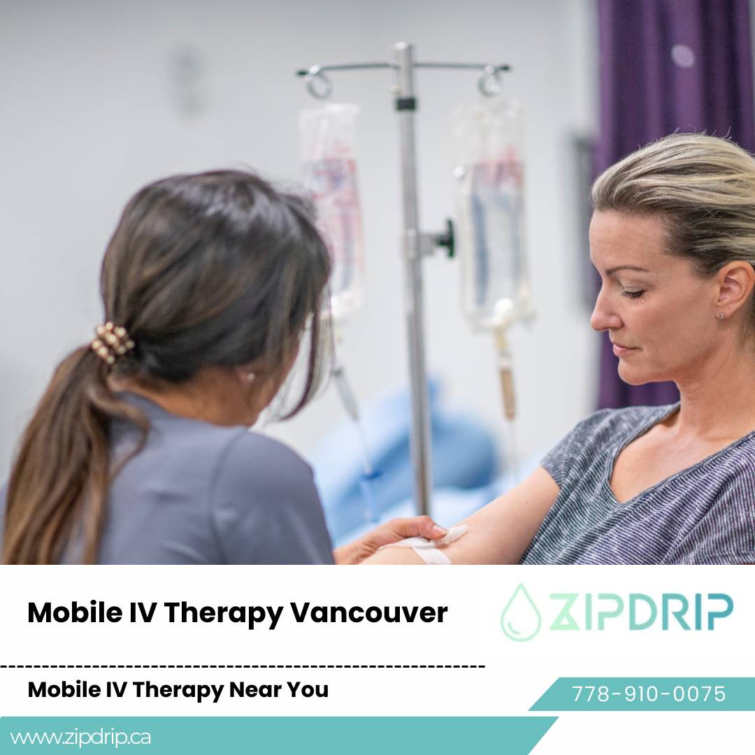 IV Therapy for anti-aging Nutrient IV Therapy Services Vancouver