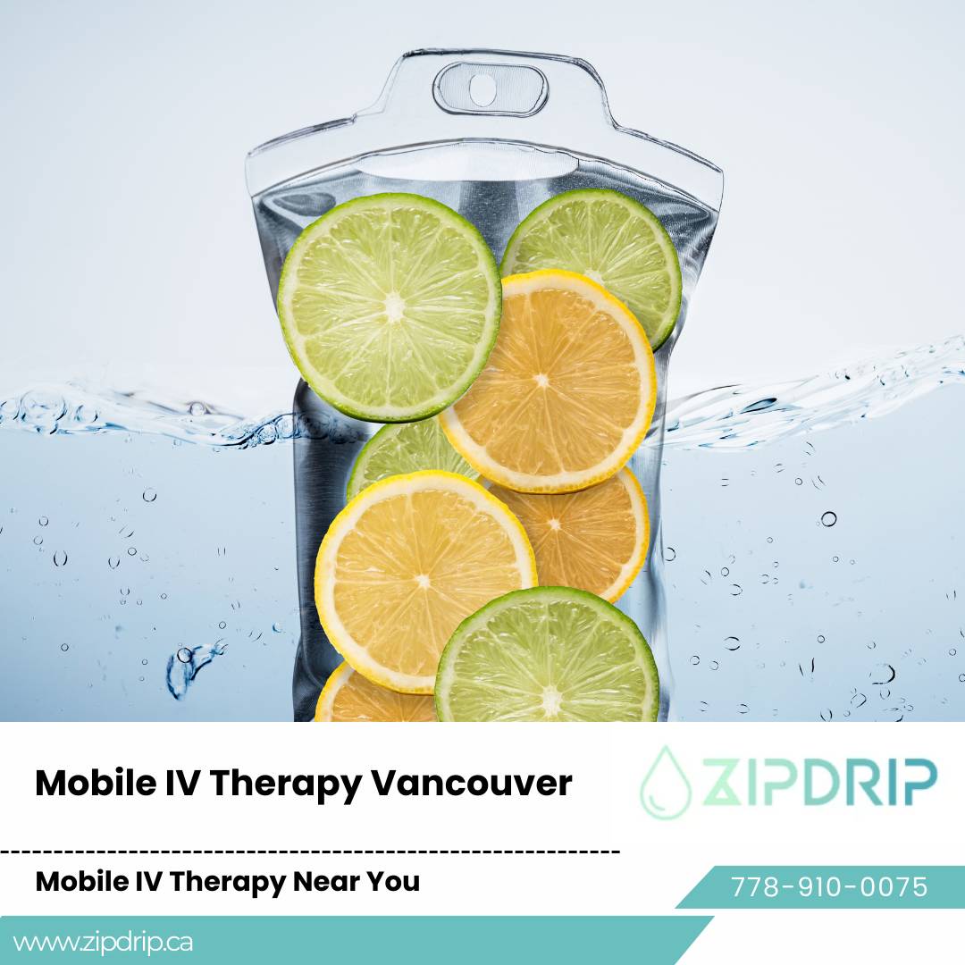 Mobile IV Drip Therapy Nutrient IV Drip Vancouver for immune boost