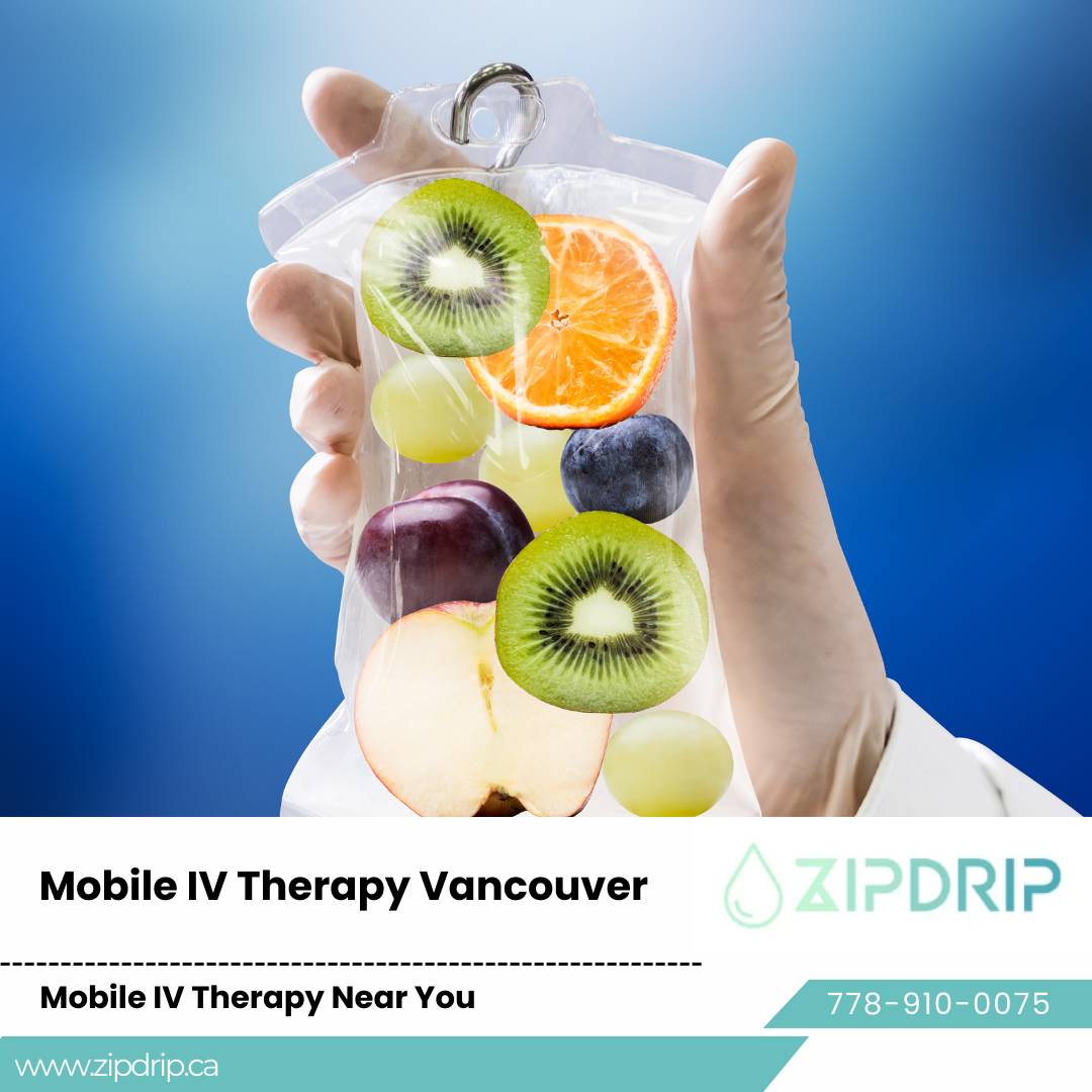 Mobile IV Therapy in IV Hydration Therapy Vancouver BC for athletes