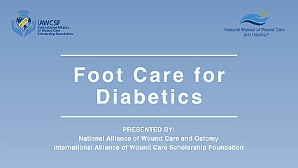 Foot care for diabetics